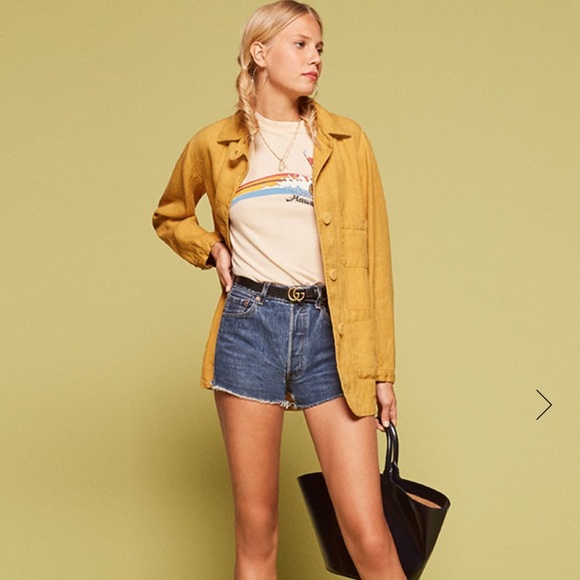 reformation chore jacket